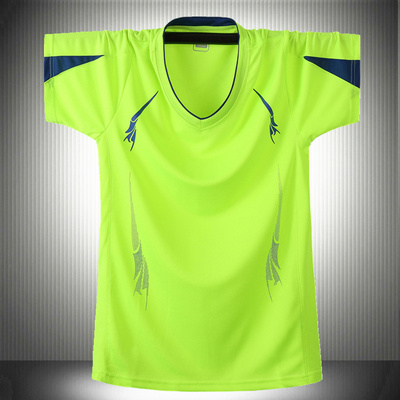 夏季薄款速干衣大码短袖运动t