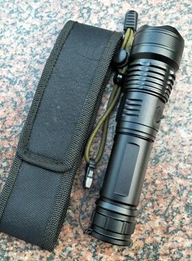 外贸轻便手电筒套子尼龙保护套适合长12-26cm/ 3.5cm魔术贴挂腰套