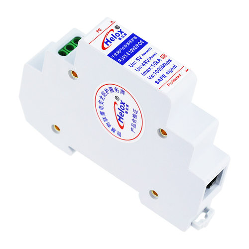 恒立信国标千兆网POE防雷器 高清千兆网浪涌保护器RJ45-E1000/POE