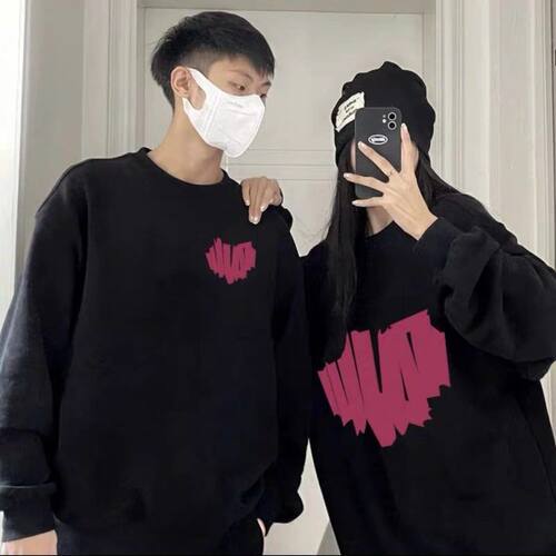 roora很仙的情侣装卫衣早秋冬季