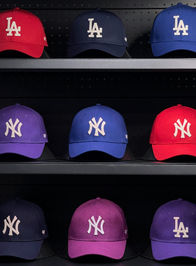 正品47brand复刻经典棒球帽子男 复古款刺绣花遮阳运动鸭舌帽子女