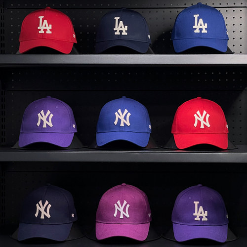 复刻经典NY棒球帽复古贴布绣帽子