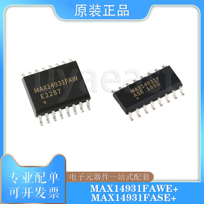 MAX14931FAWE+隔离器SOIC-16