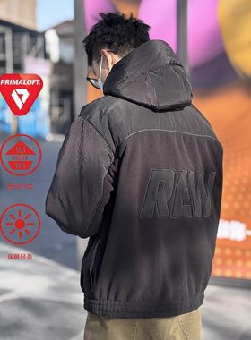 男女同款设计师P棉套头保暖棉服