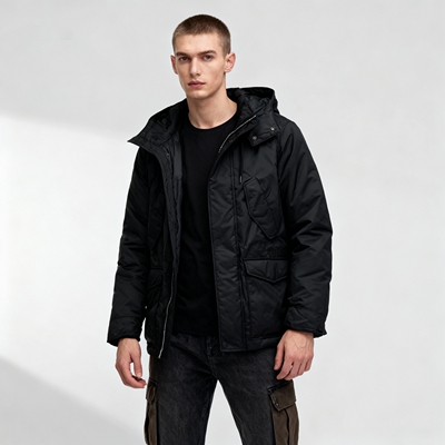 加厚可拆帽男棉服三色可选冬棉衣