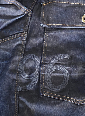 23新品ELWOOD经典96男士牛仔裤立体剪裁机车版型深色男士长裤子