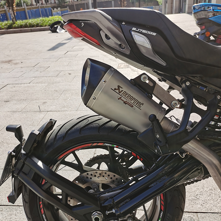 适用于 贝纳利752s排气管改装752s摩托车排气 752s中段钛合金前段