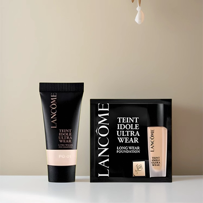 兰蔻持妆粉底液小样po01