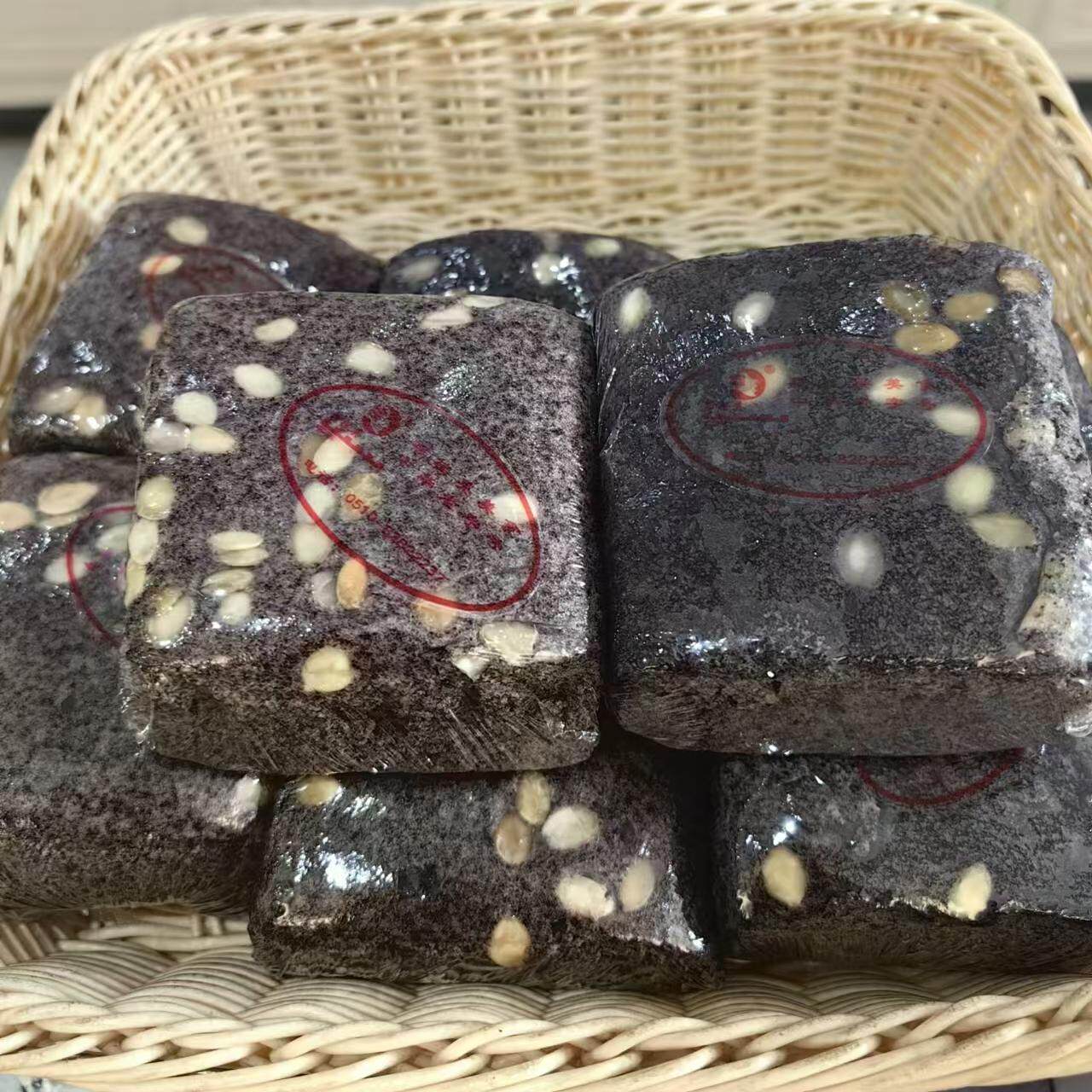 无锡穆桂英黑米糕4个装糕团苏氏早点点心特产