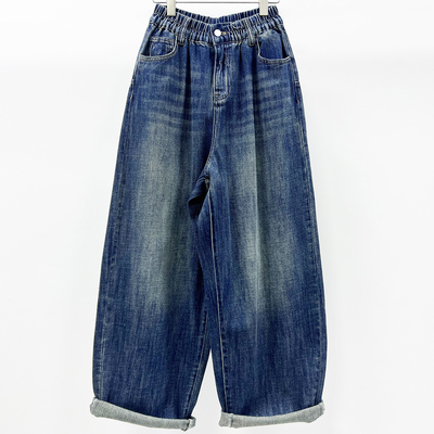 26春季新款CHYY松垮牛仔女老爹裤
