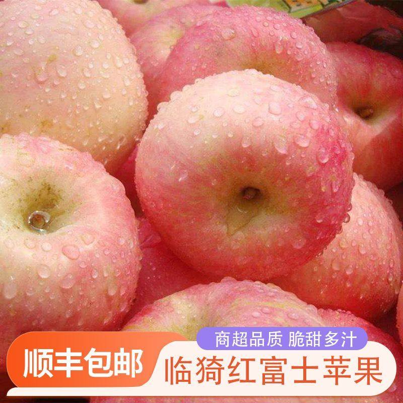 【顺丰包邮】正宗山西临猗红富士冰糖心苹果皮薄脆甜当季新鲜水果,水产肉类/新鲜蔬果/熟食,苹果,淘宝优惠券,粉丝福利购,淘宝优惠卷