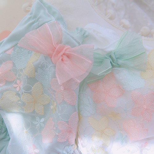 日系彩霓轻奢刺绣甜美女内裤薄款