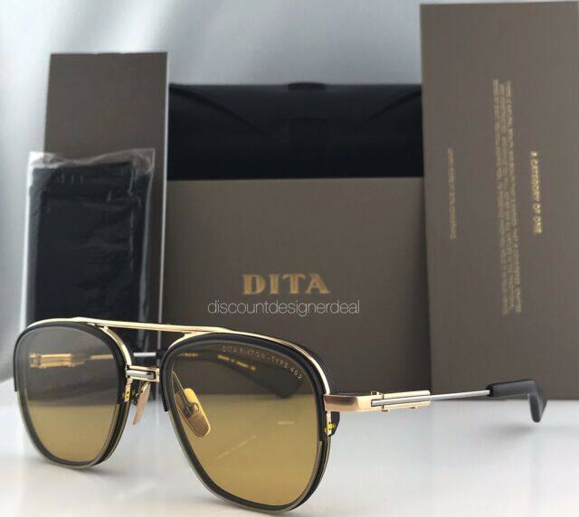 正品代购新款限量版DITA RIKTON-TYPE 402飞行员墨镜DTS117太阳镜
