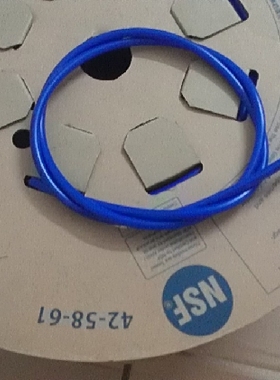 2分管 净水器纯水机 蓝色2分PE管 两分通用水管净水管子 6毫米管