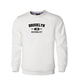 埃森图一体抓绒420g冬季棉质休闲圆领卫衣保暖透气套头衫断码特价