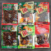 云南特产合鑫山珍菌干巴泡椒菌平菇干鸡枞腿鸡枞牛肝菌50克X10袋