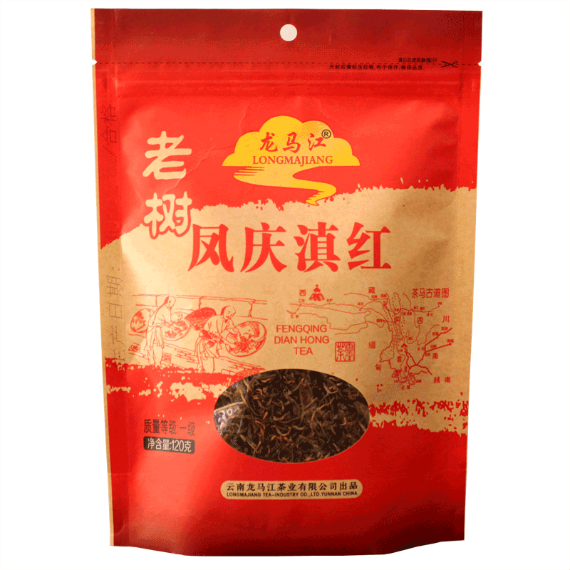 龙马江老树凤庆滇红特级120g