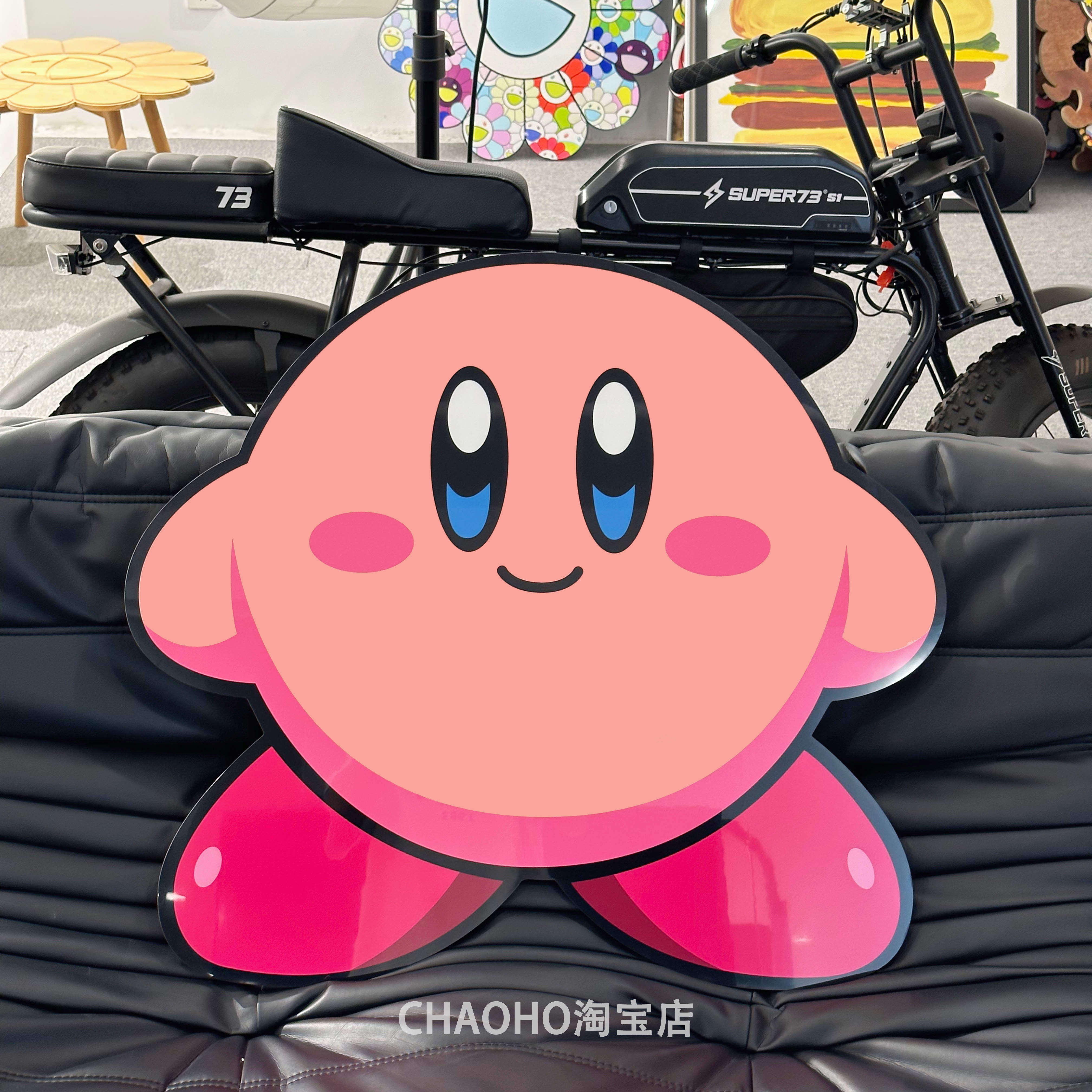 星之卡比卧室胖丁装饰画立体潮流