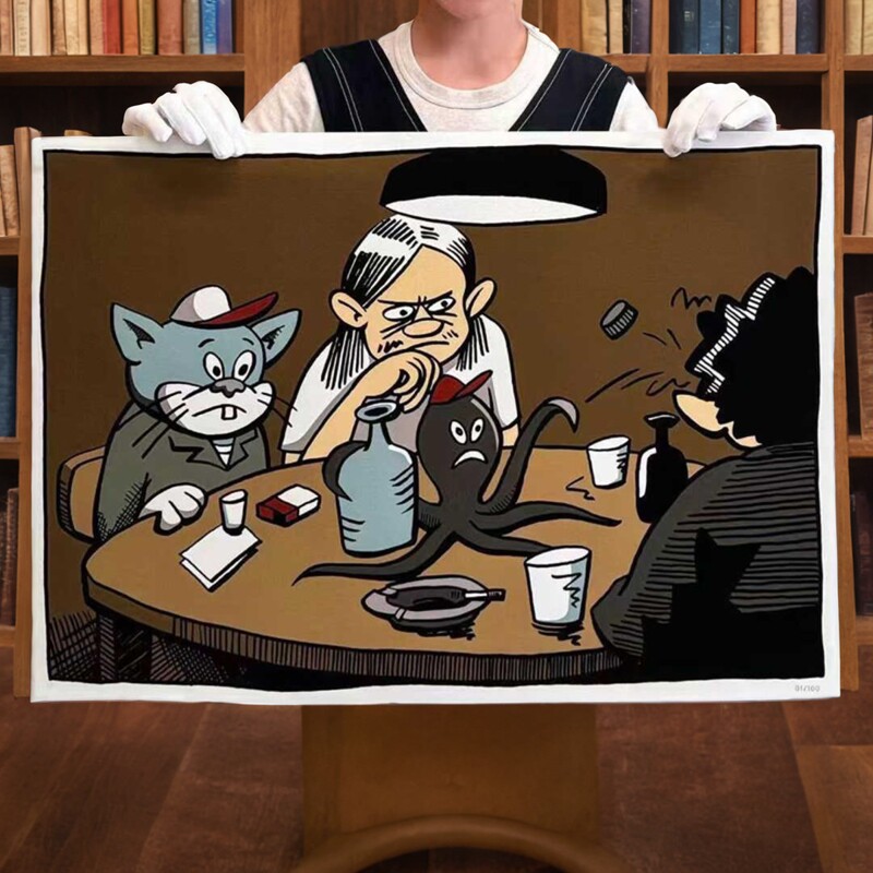 Socialize花井佑介家居装饰挂画