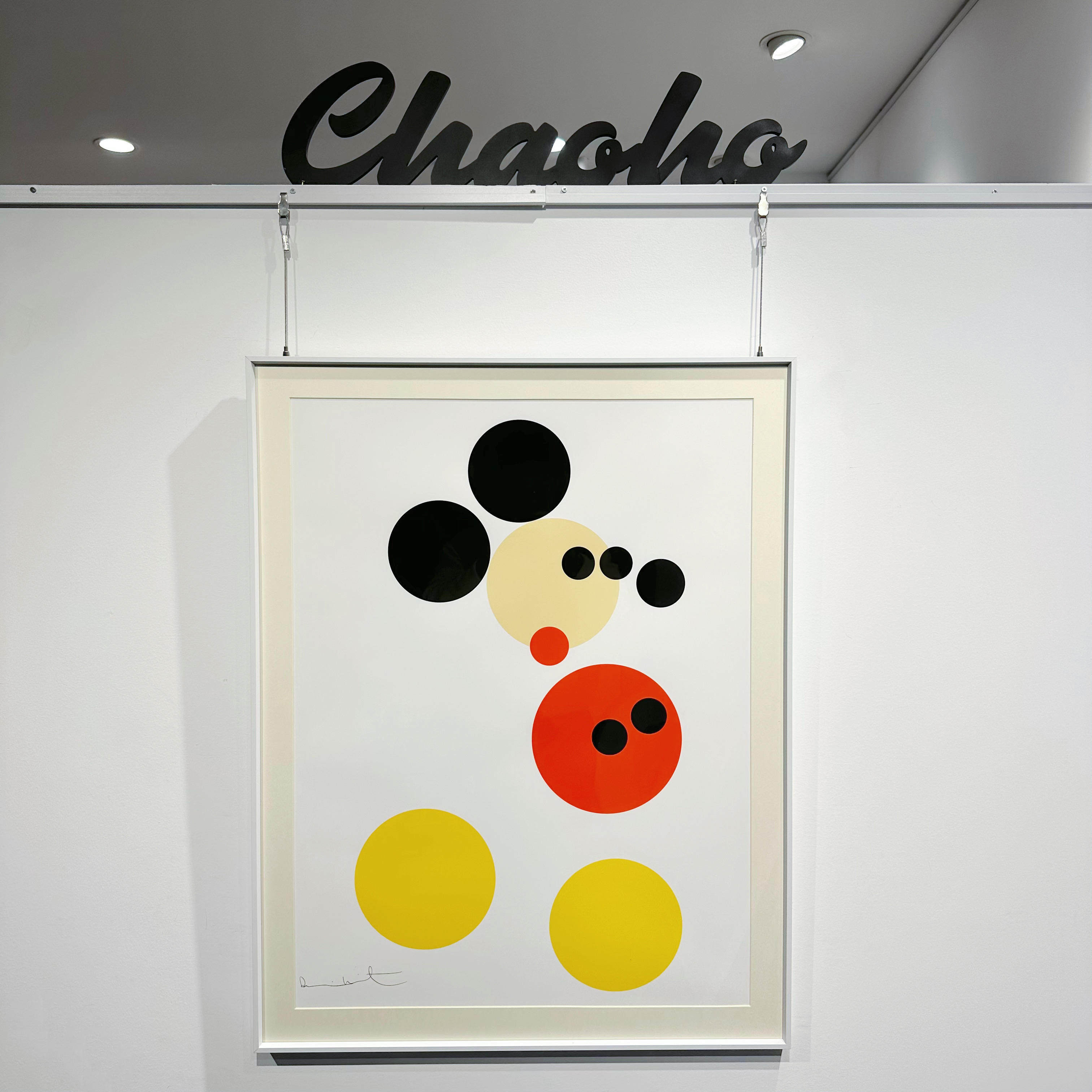 damienhirst客厅卡通米奇装饰画