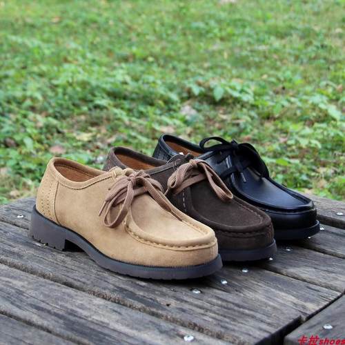 莫卡辛固特异日系工装皮鞋