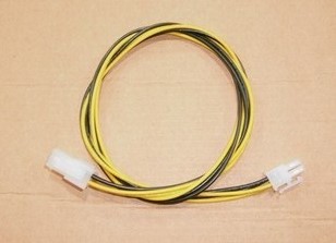 用户订制的 主板cpu供电4pin延长线 50cm 18AWG 0.18X34铜芯