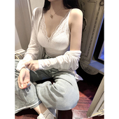 MISS 自带胸垫 初恋少女感嗲妹宝藏Bra背心 CHANGE 初恋奶糖