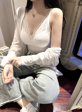 MISS CHANGE【初恋奶糖】初恋少女感嗲妹宝藏Bra背心/自带胸垫