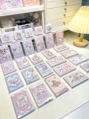 Pink berry可爱韩系封口贴猫猫狗狗兔子贴纸烘培包装出卡打包好物