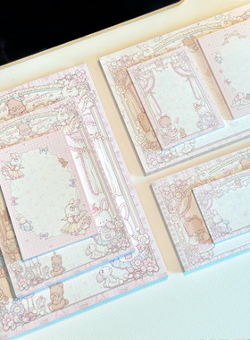 Pink berry原创设计冬日祝愿系列可撕双面120gB5A5B6便签本留言本