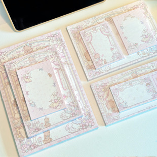 Pink berry原创设计冬日祝愿系列可撕双面120gB5A5B6便签本留言本