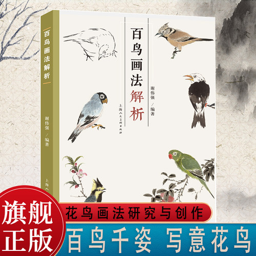 百鸟画法解析中国写意花鸟国画