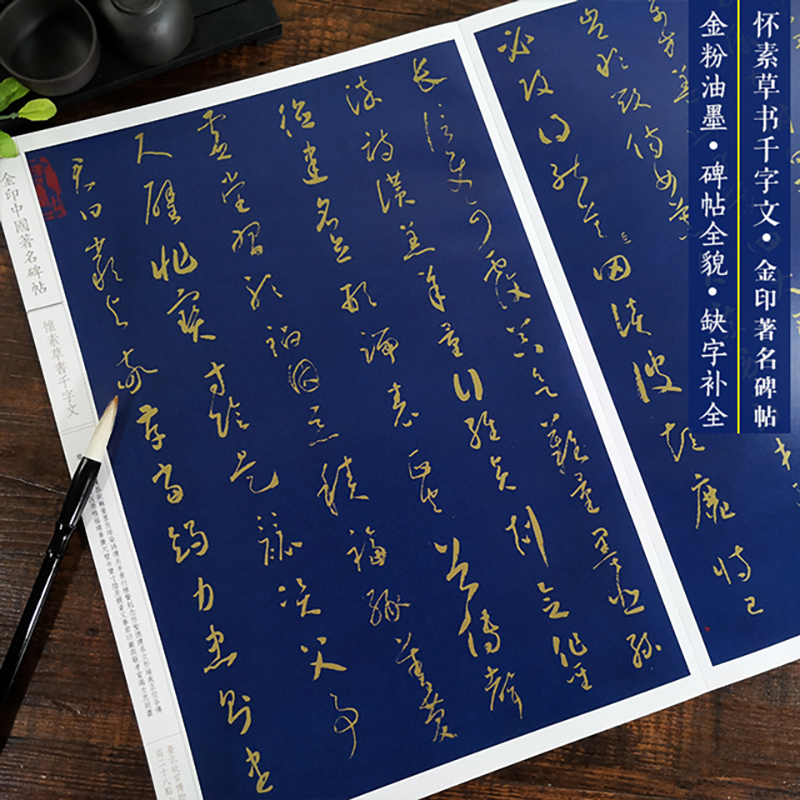 全球首套金印版中国著名碑帖 全套二十册
