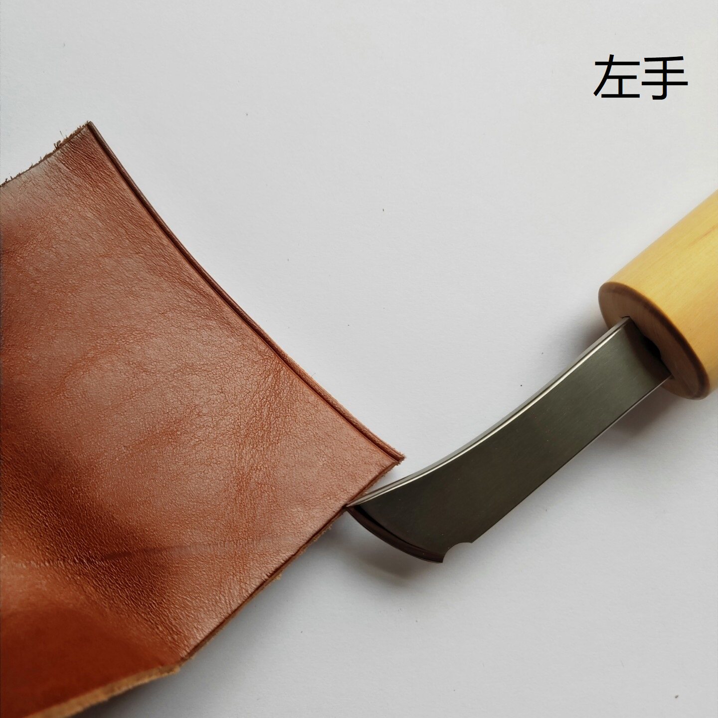 左手浅槽边线器、压线器、DIY皮具工具非盐田屋 前羽 日内屋