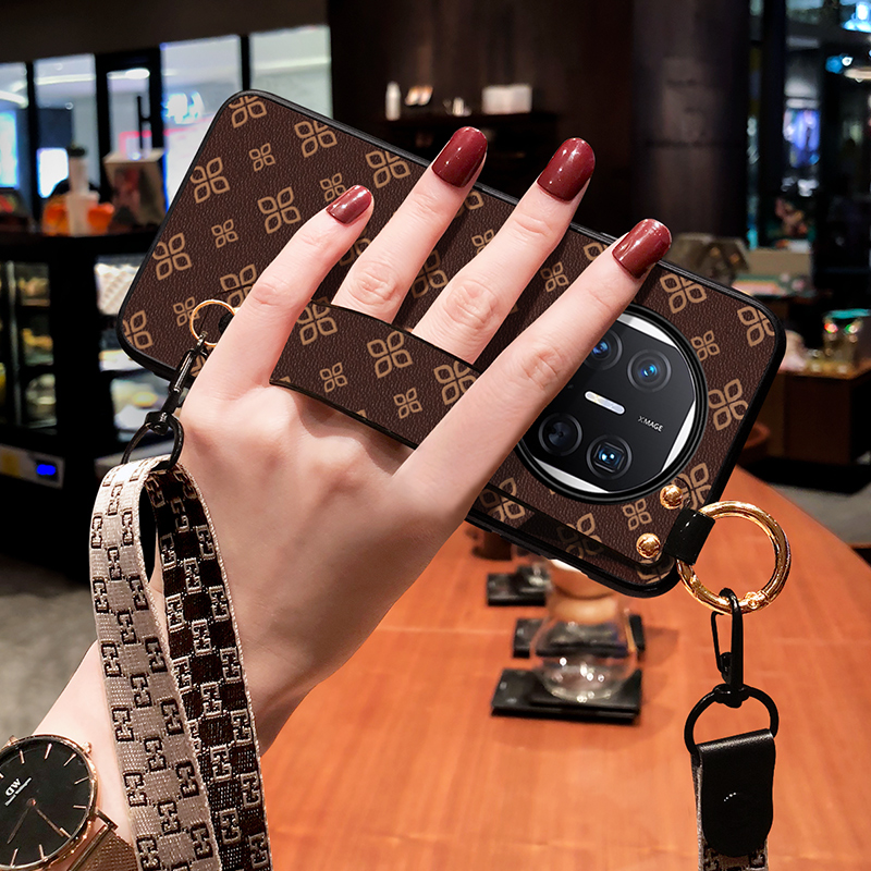 适用华为matex5手机壳女斜挎肩背