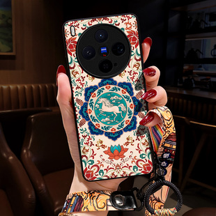 适用vivox300手机壳敦煌马