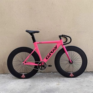 GRAY格雷F15破风死飞自行车超快轻便铝合金倒骑倒刹学生通勤翘头