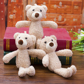 网红同款 后背熊洋气玩偶公仔亲子小熊毛绒玩具钥匙扣挂件牙签熊