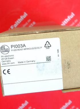 PI003A 易福门压力传感器 PI-025-REA01-MFRKG/US/3D/3G /P