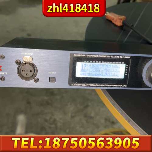 八九成新DBX PA/PA2/260反馈抑制矩阵专业