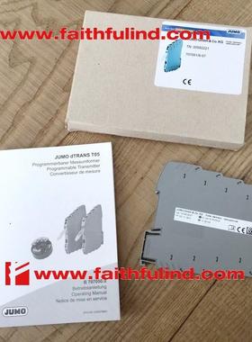 Jumo 00582221 久茂全新温度变送器 707051/8-07 dTRANS T05 T