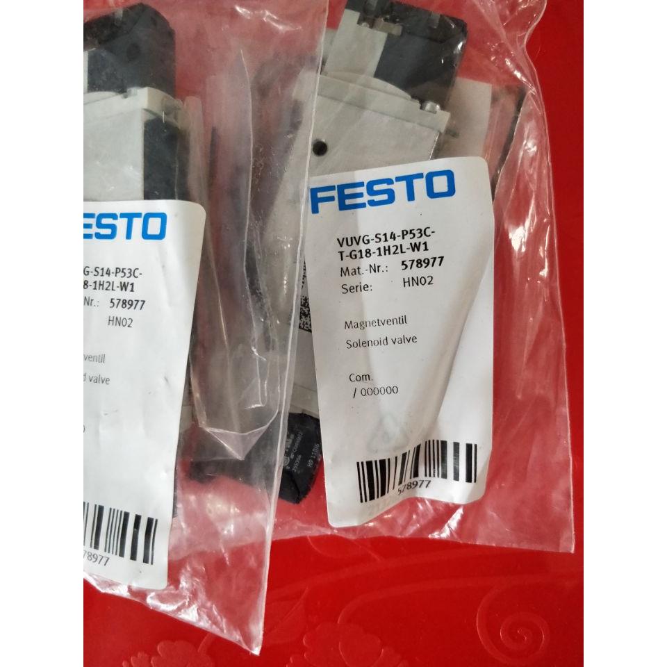 费斯托FESTO电磁阀 VUVG-S14-P53C-T-G18-1H2L-W1正品现货