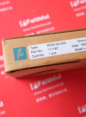 Pepperl+Fuchs 111197 倍加福全新通用温度变送模块 KFD2-GU-Ex1