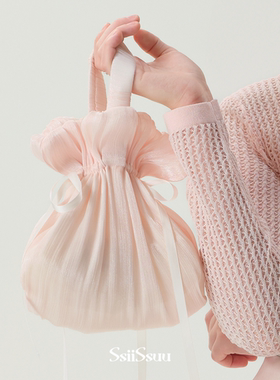 Ssiissuu芭蕾舞蹈瑜伽训练运动精美独家设计舞鞋化妆品收纳袋2807