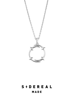 siderealmade周年纪念星之环基本款项链 中性银饰