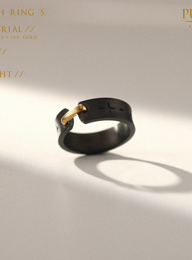 siderealmade中性旧化戒指