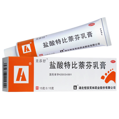 [美莎抒]盐酸特比萘芬乳膏1%*15g*1支/盒