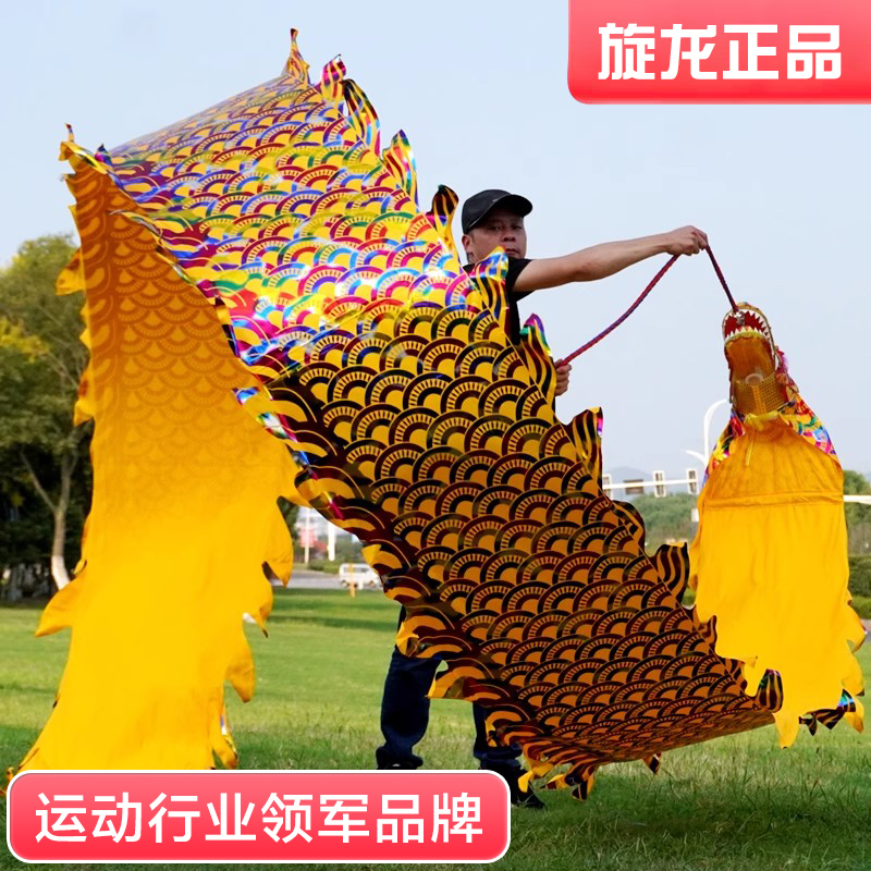 高品質舞龍健身龍中老年帶龍頭