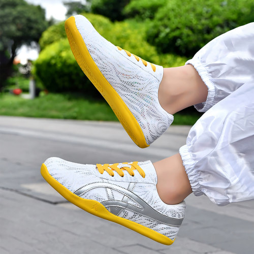 儿童武术竞赛鞋男女练功表演专用运动太极鞋成人软底牛筋底训练鞋