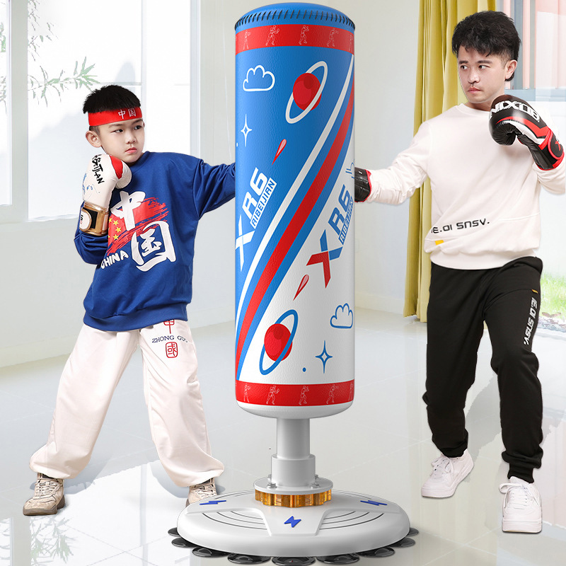 儿童拳击沙袋家用立式